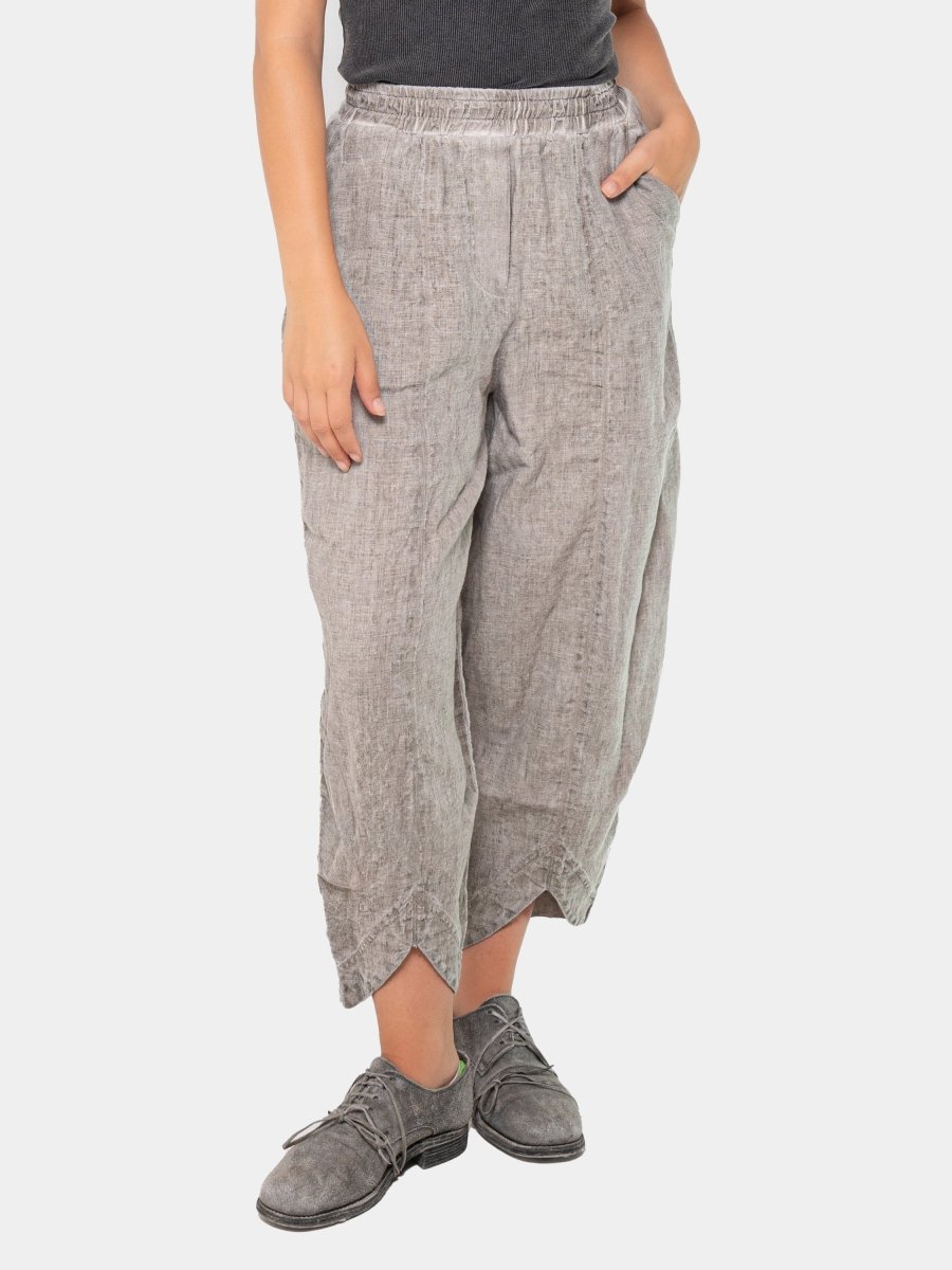 Ankle V Cut Barrel Trousers