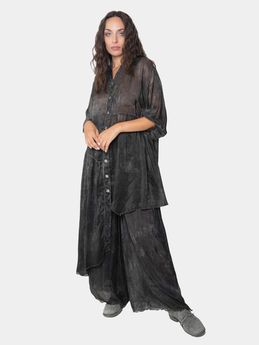 Asymmetrical Shirtdress