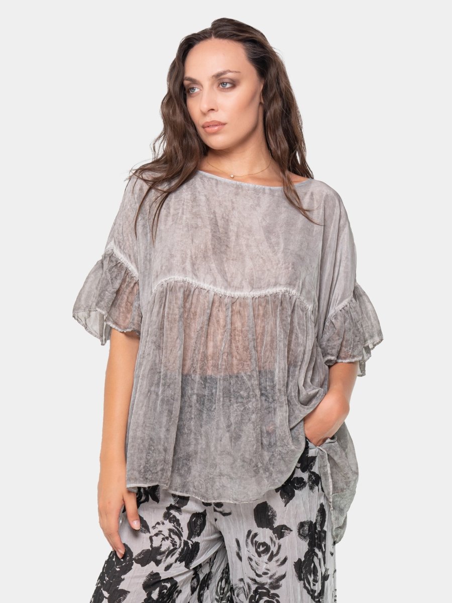 Babydoll Flutter Top