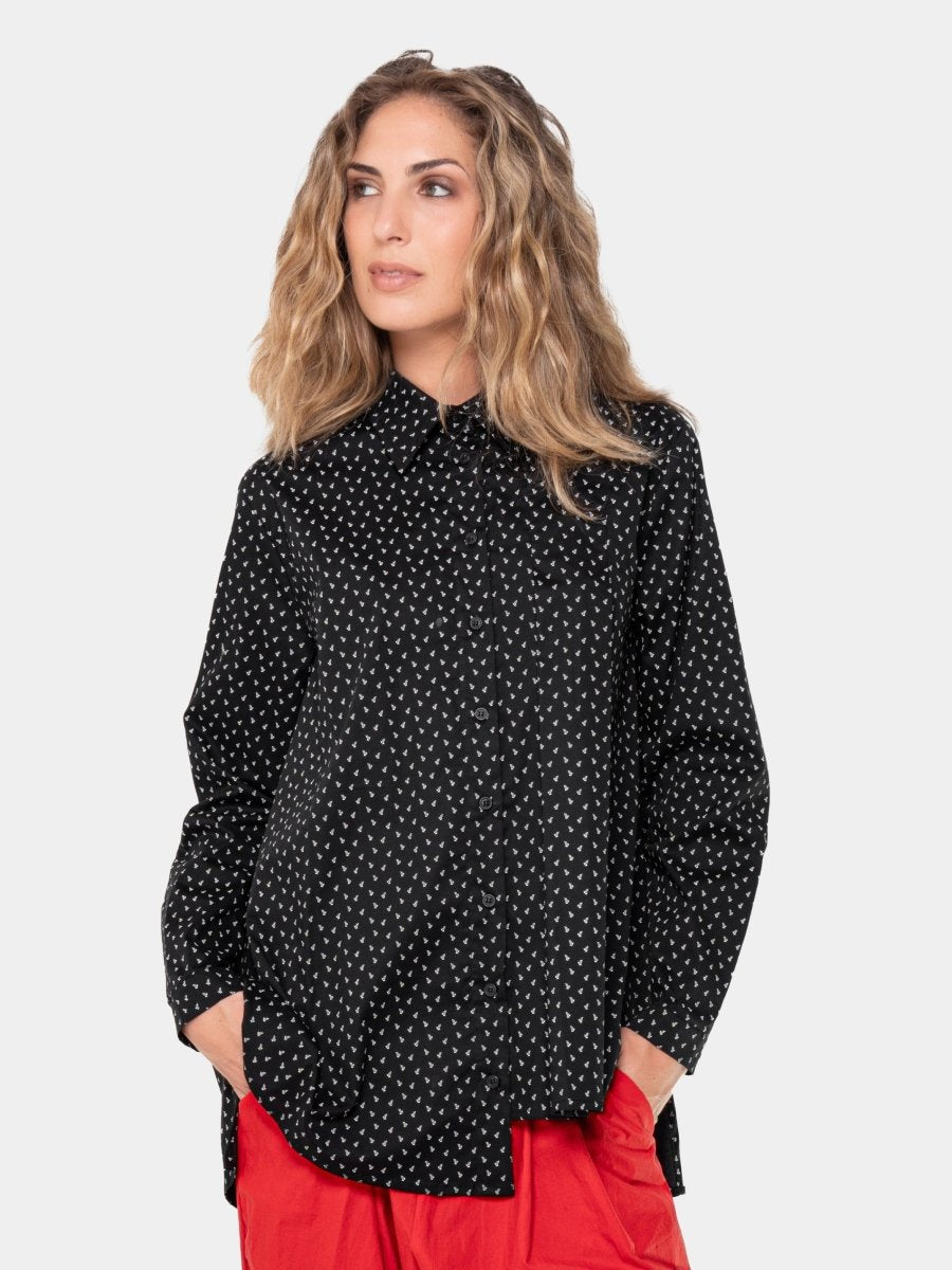 Cotton Button Up Shirt