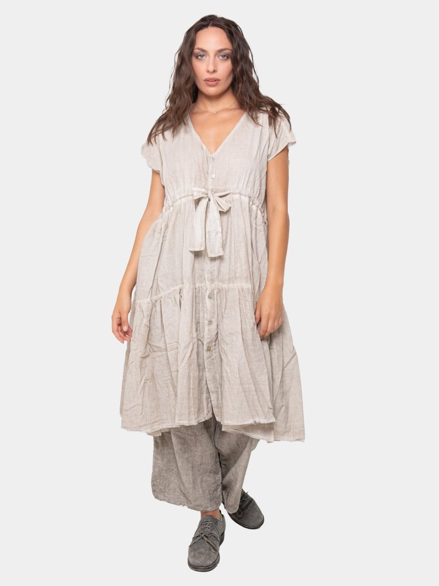 Double Layer Tiered Overdress