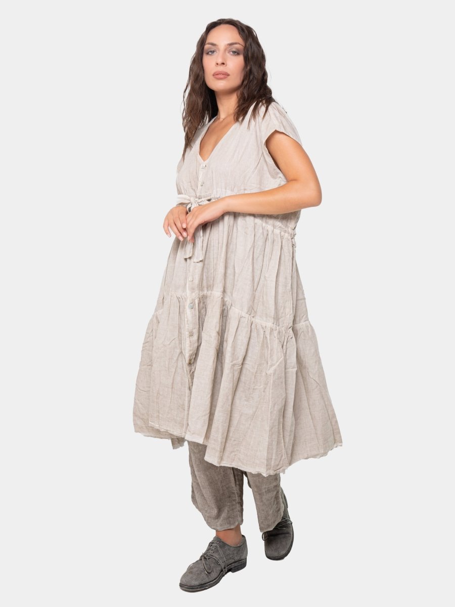 Double Layer Tiered Overdress