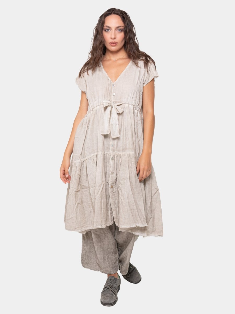 Double Layer Tiered Overdress