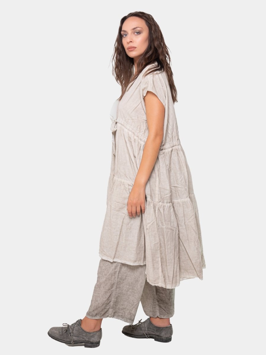 Double Layer Tiered Overdress