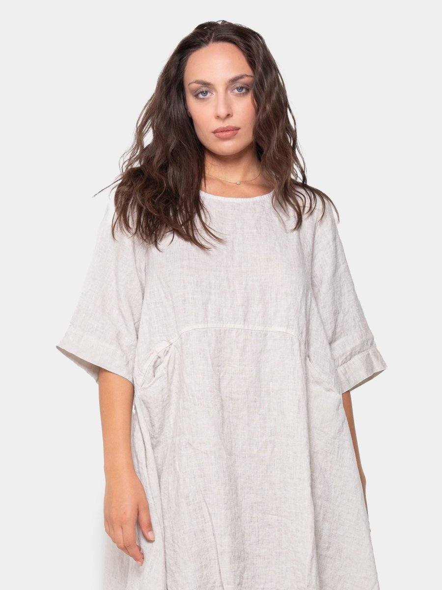 Elastic Hem Amphora Dress