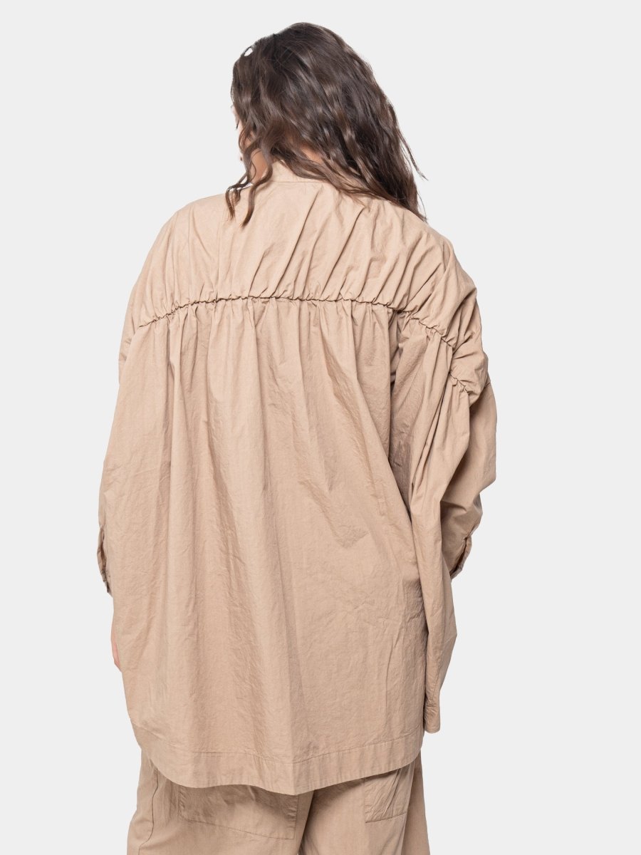 Gathered Yoke Blouse