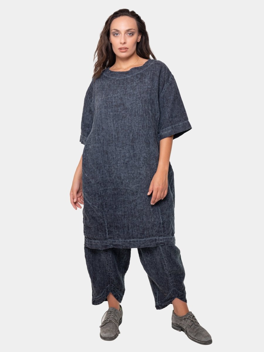 Linen Shift Dress