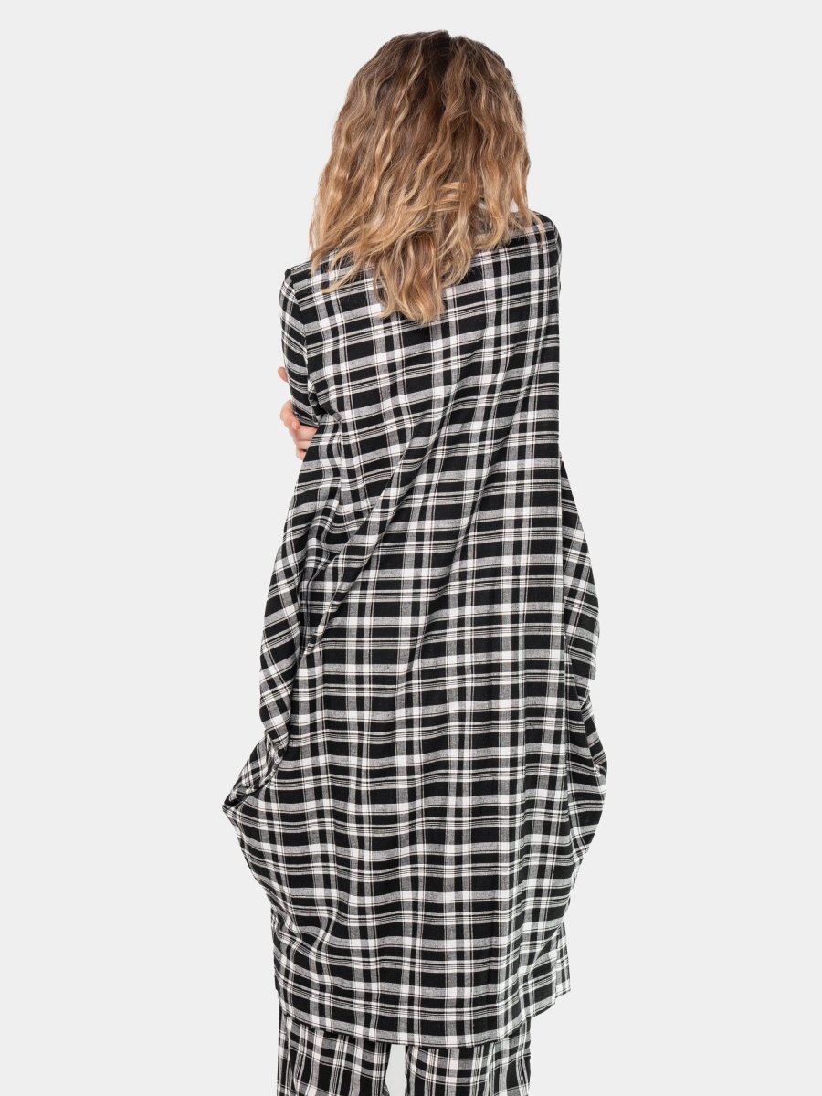 Plaid Amphora Shirtdress