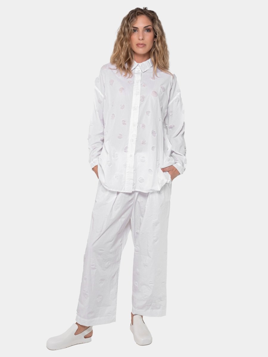 Polka Dot Long Sleeve Shirt