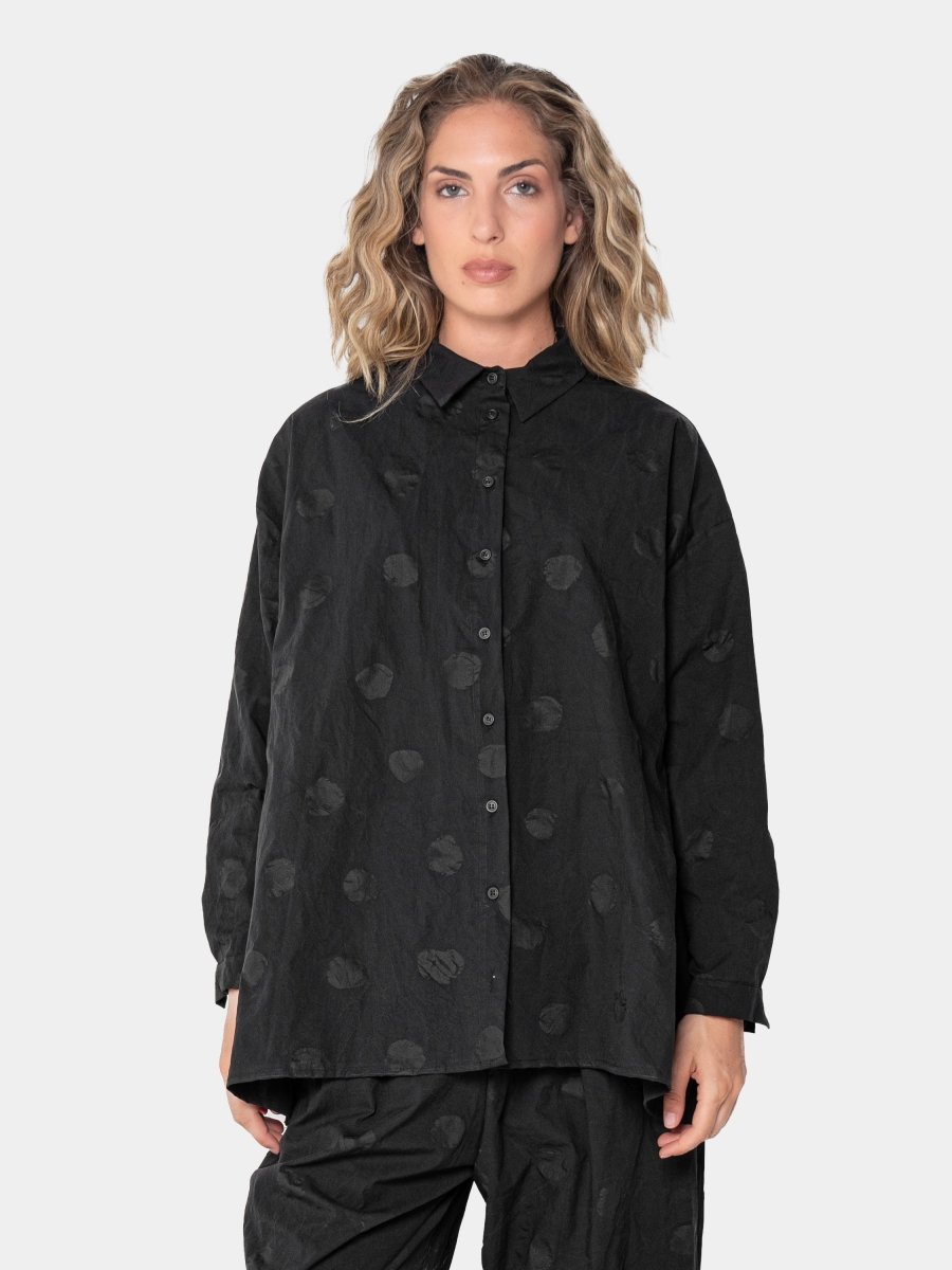 Polka Dot Long Sleeve Shirt