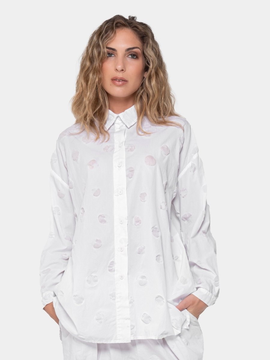Polka Dot Long Sleeve Shirt
