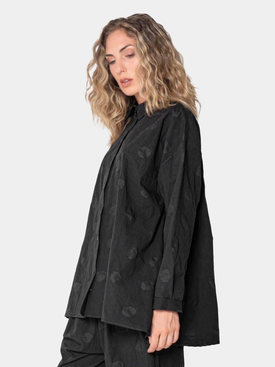 Polka Dot Long Sleeve Shirt