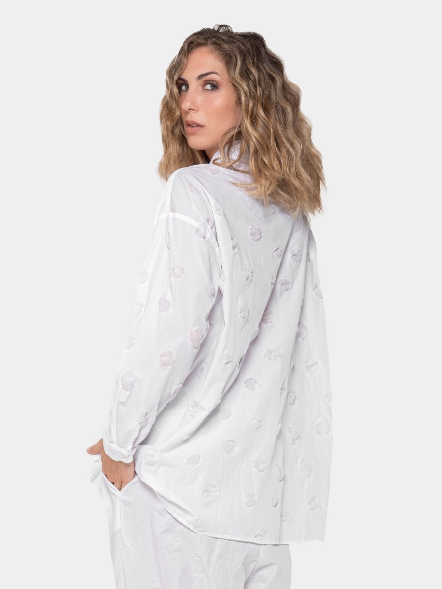 Polka Dot Long Sleeve Shirt