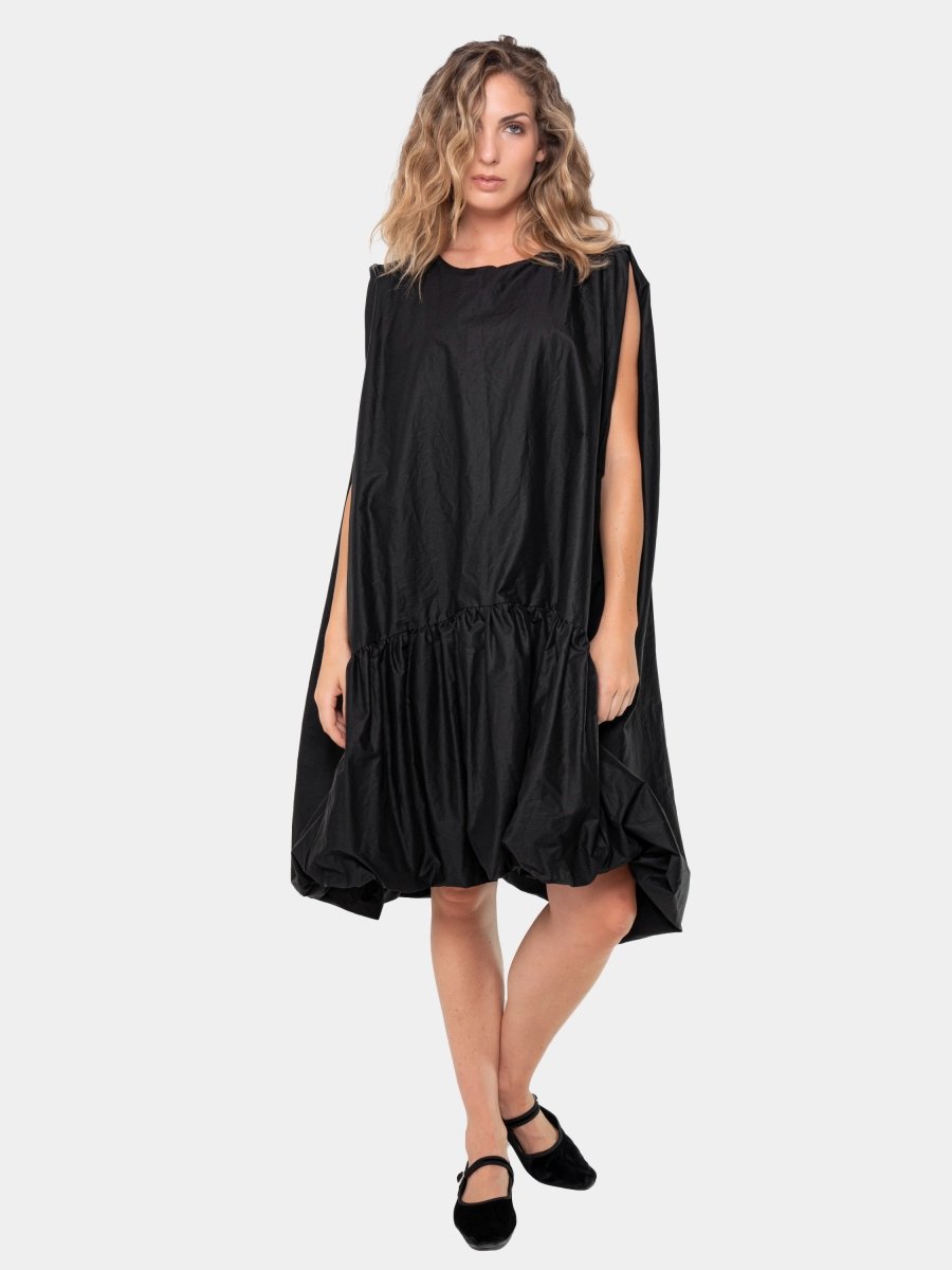 Poplin Balloon Tank Dress
