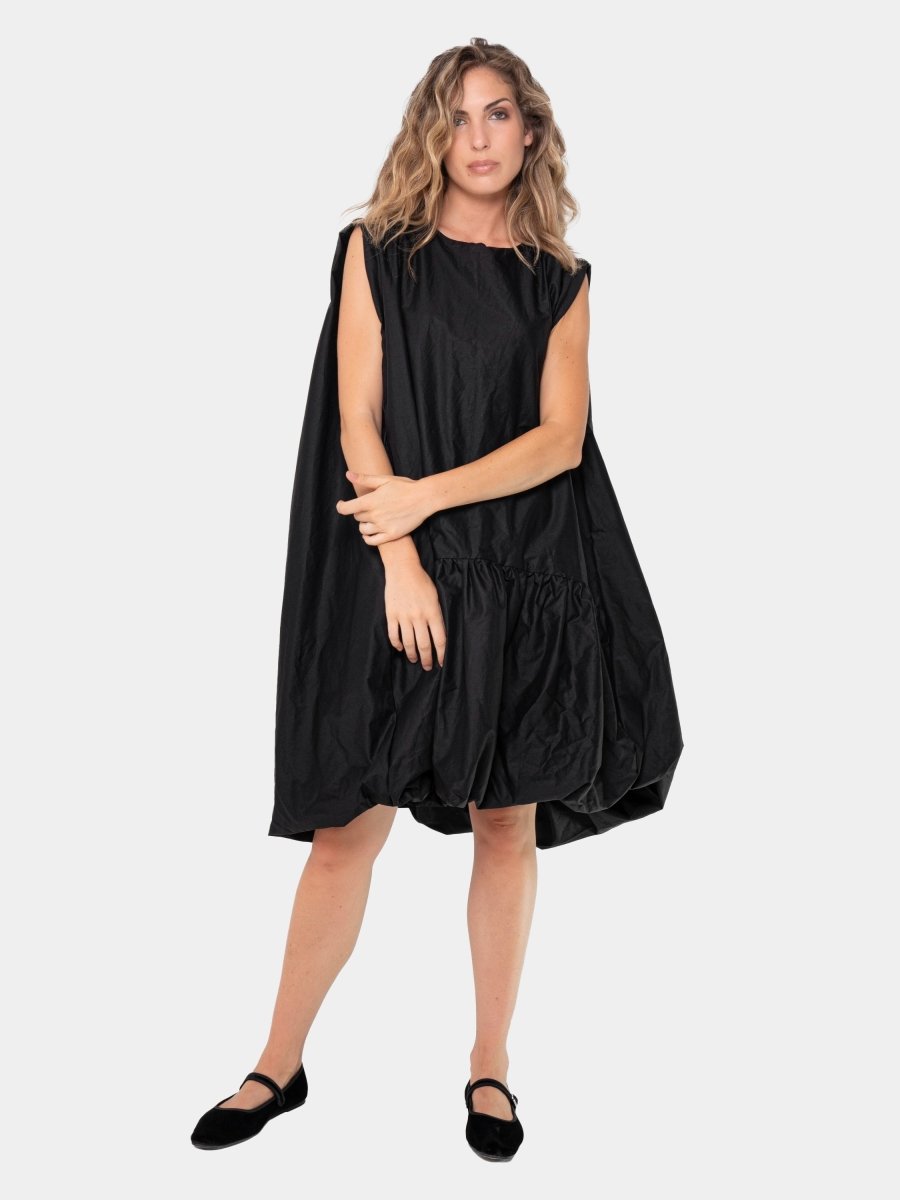 Poplin Balloon Tank Dress