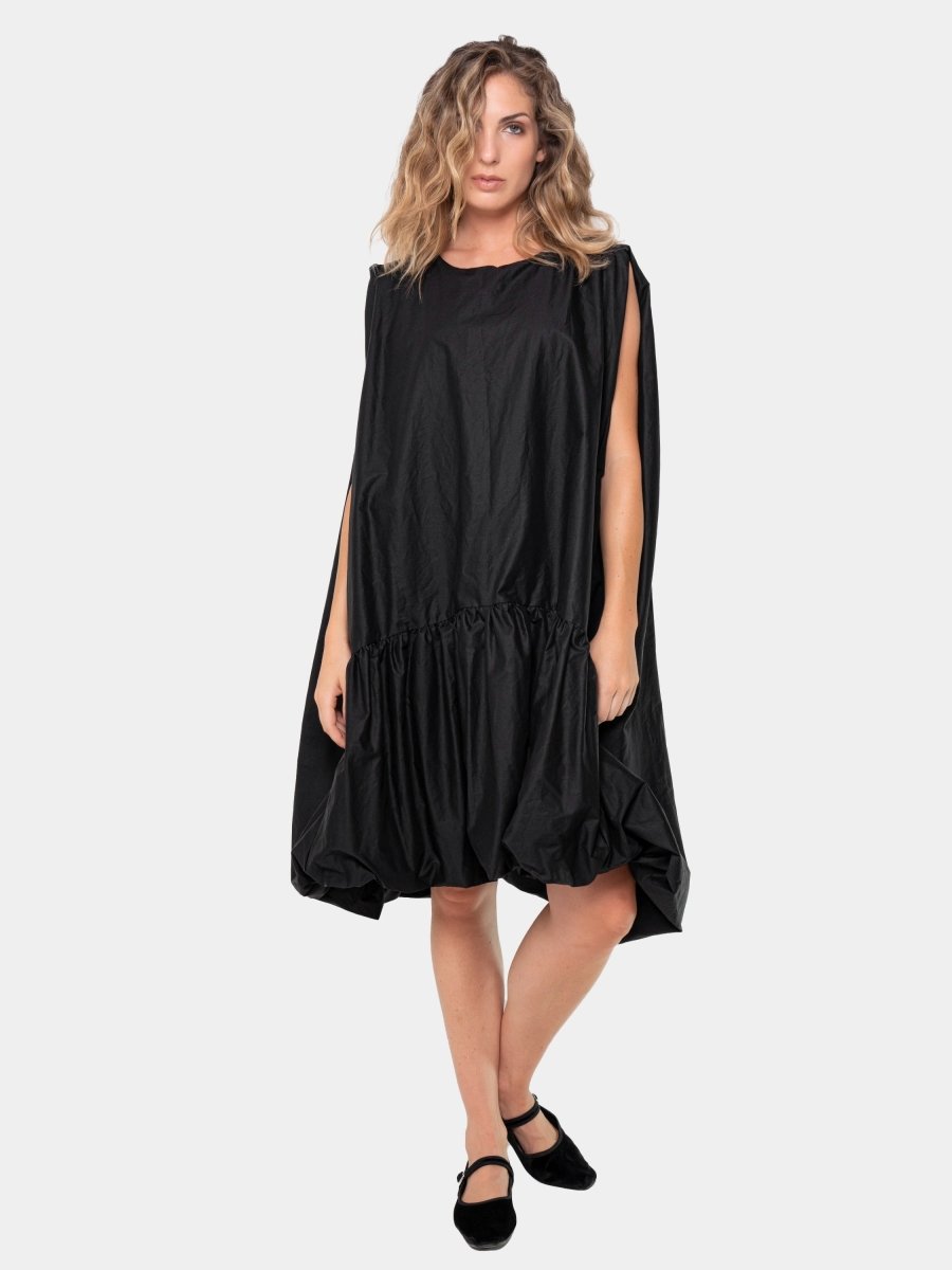 Poplin Balloon Tank Dress