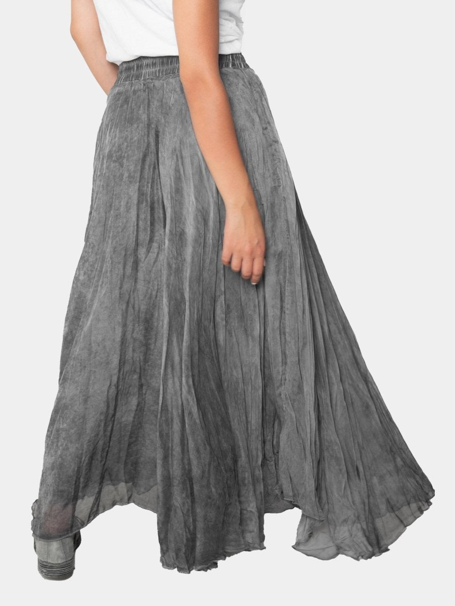 Raw Edge Circle Skirt