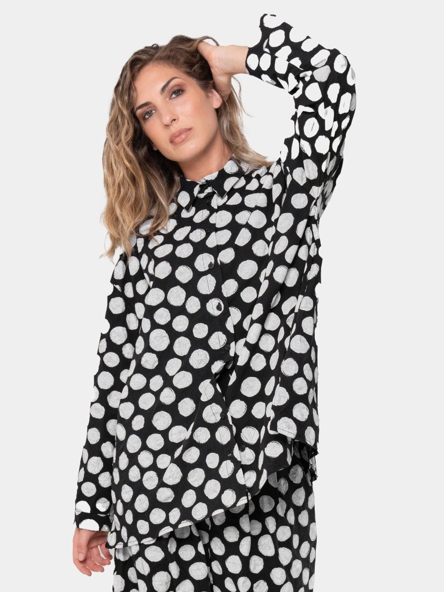 Soda Print Long Sleeve Shirt