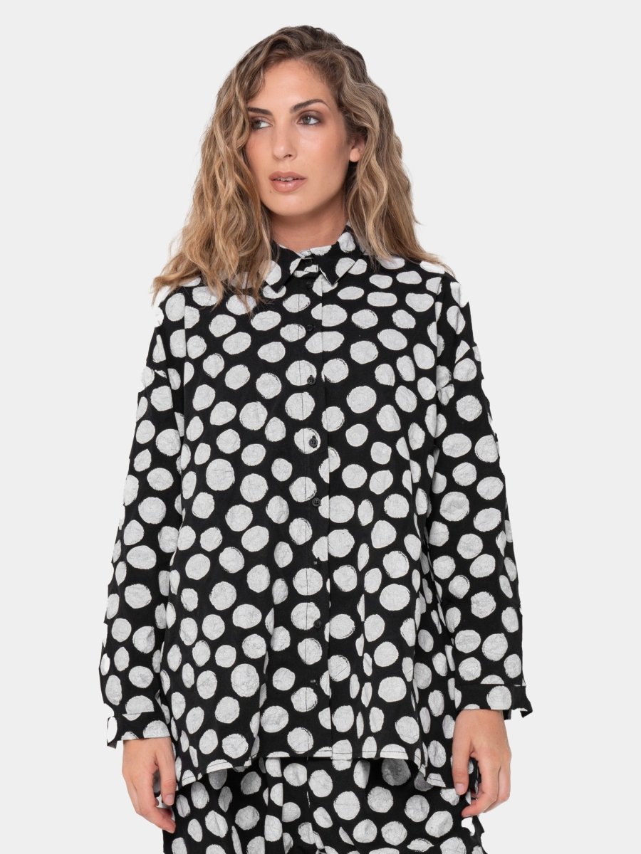 Soda Print Long Sleeve Shirt