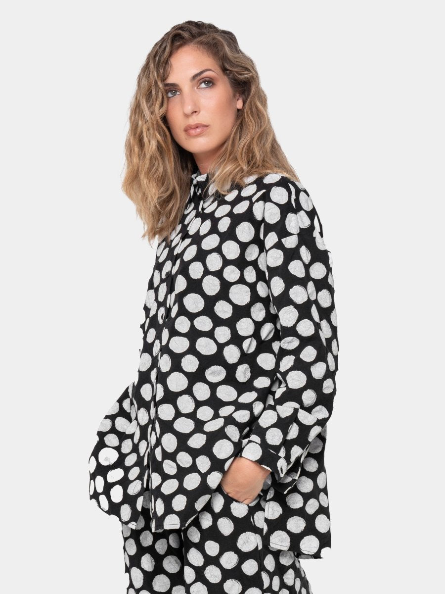 Soda Print Long Sleeve Shirt
