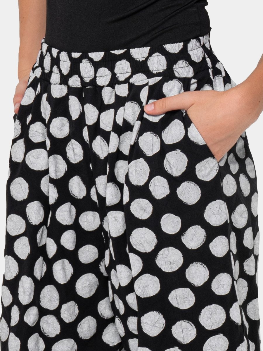 Soda Print Wide-Leg Trousers