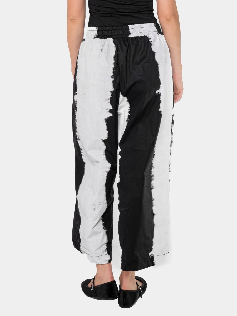 Soda Print Wide-Leg Trousers