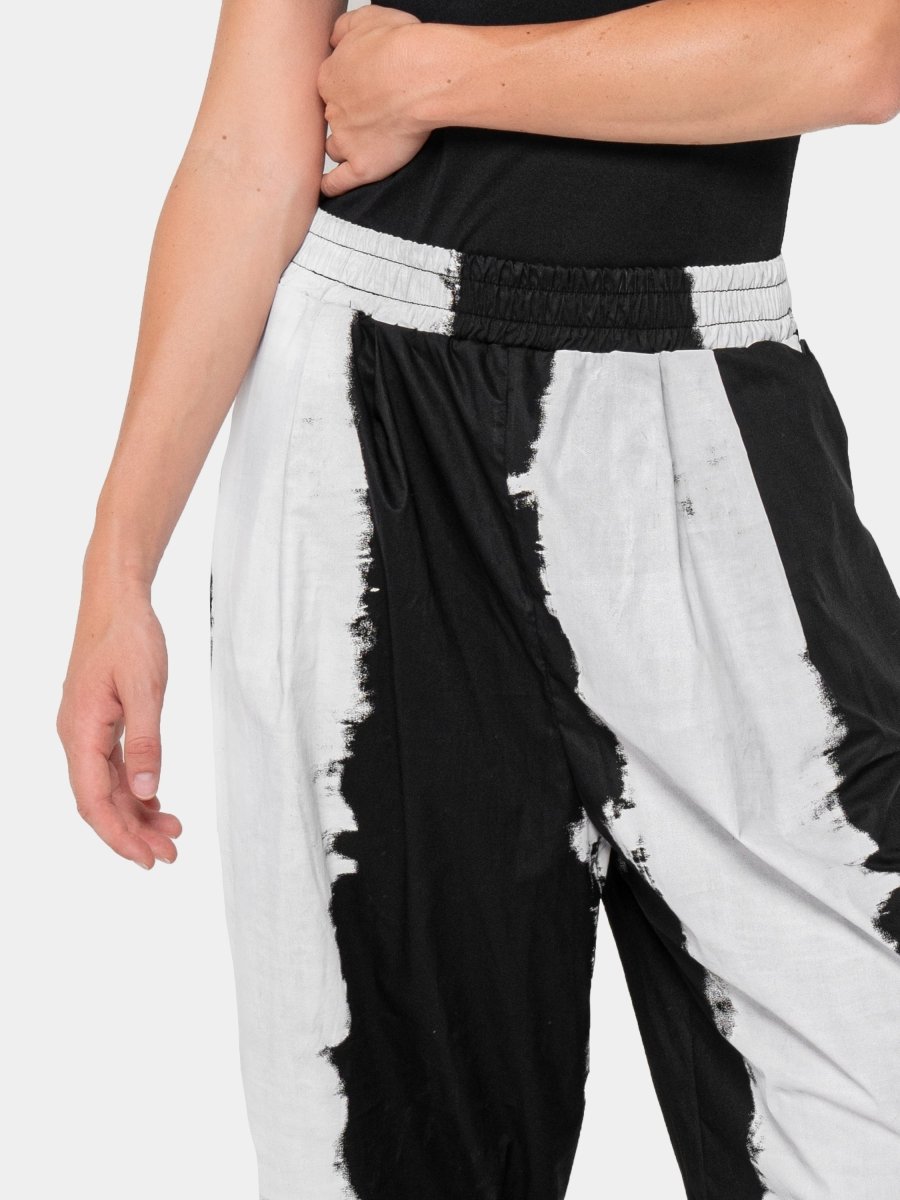 Soda Print Wide-Leg Trousers