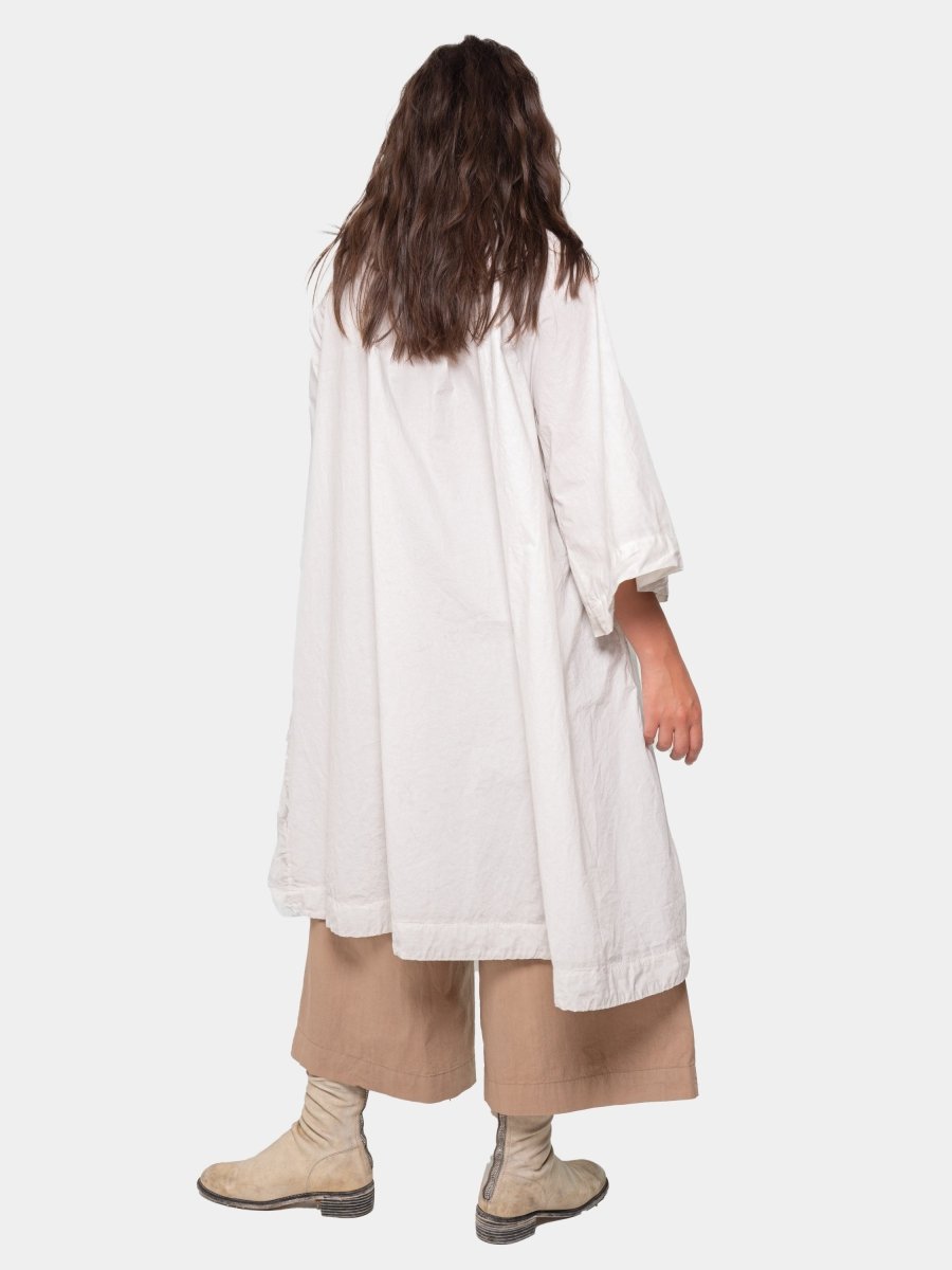 Wide Sleeve Shirtdress
